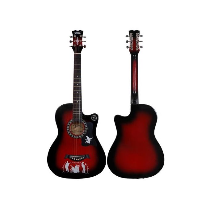 Fame Housse guitare classique Basic Noir/Logo rouge