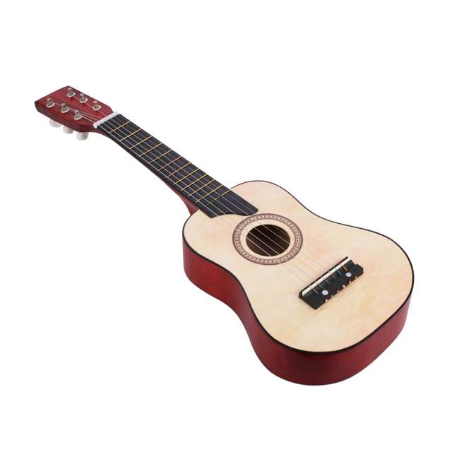 Acheter Guitare acoustique 40 pouces épicéa tilleul 6 cordes guitare Folk  pour enfant débutant noir marron Guitarra meilleur cadeau pour enfants  adultes